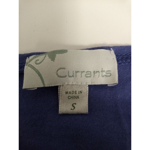 Currants Women's Purple White Floral Sleeveless Maxi Dress Size Small - Picture 5 of 6